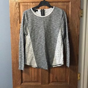 AB studio grey pullover sweater